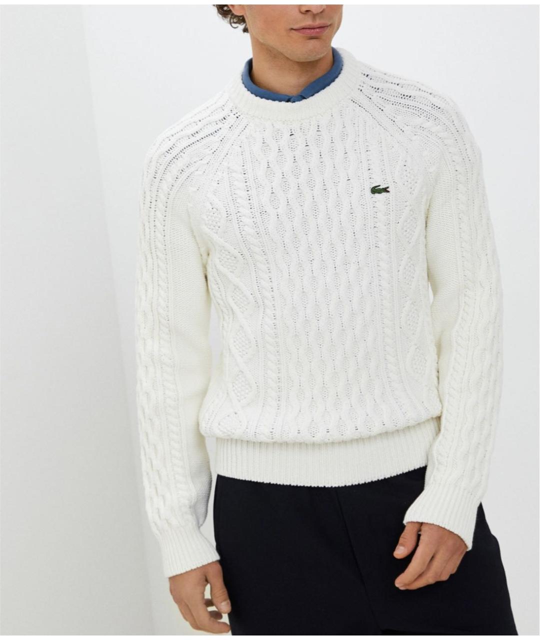 LACOSTE Бежевый джемпер / свитер, фото 7