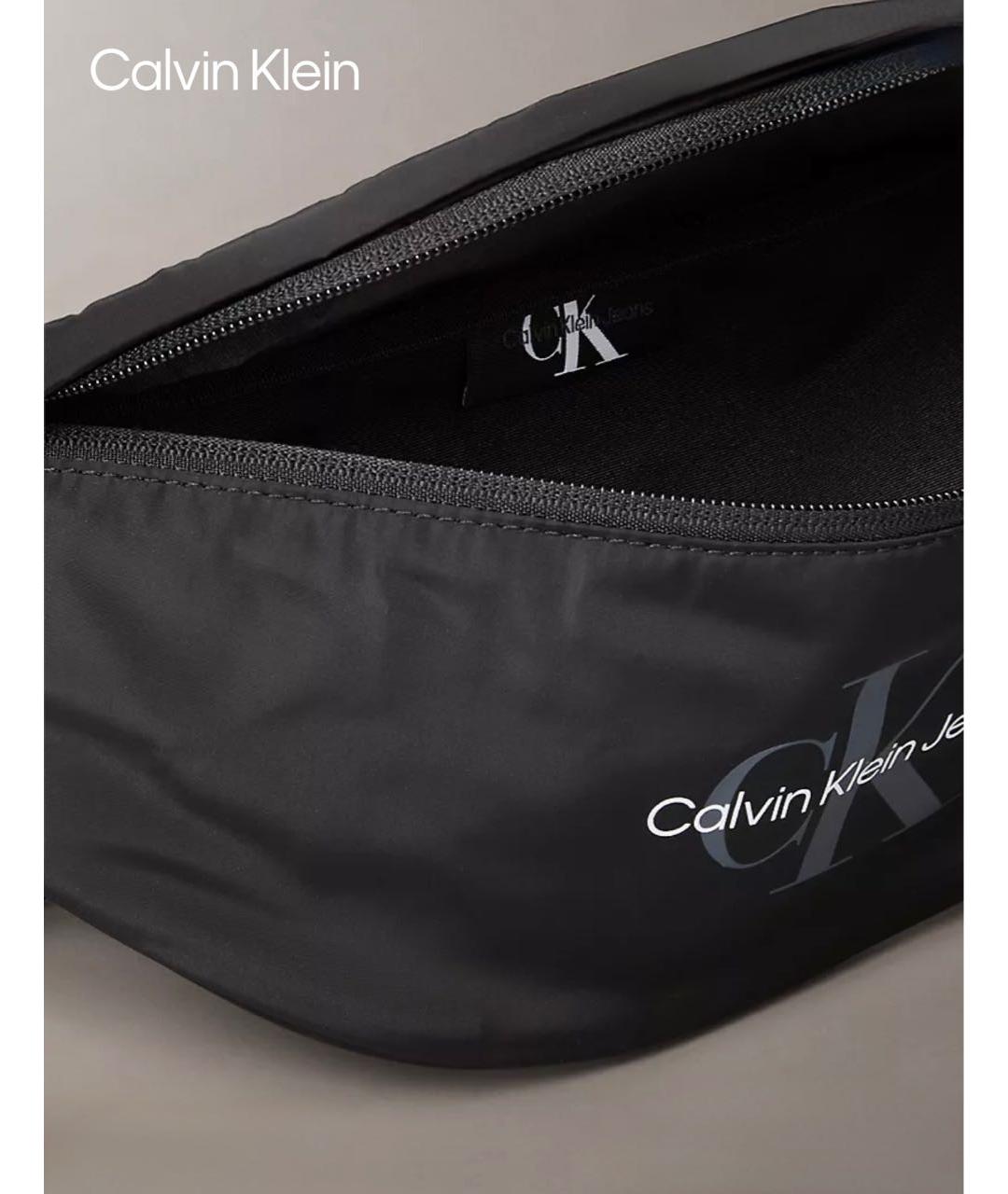 CALVIN KLEIN Черная поясная сумка, фото 7