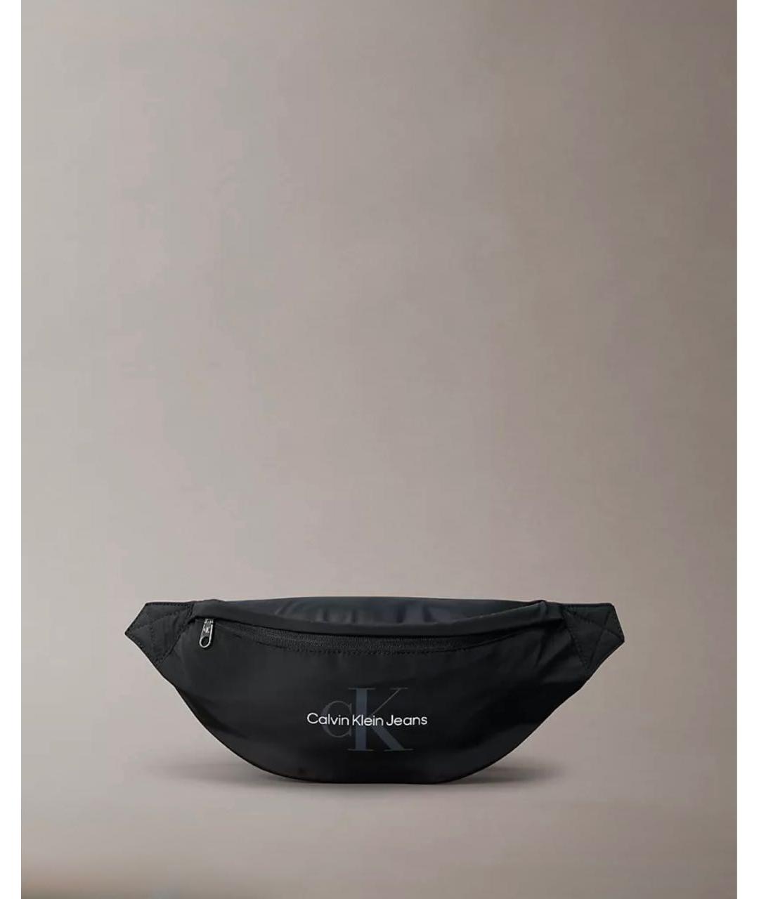 CALVIN KLEIN Черная поясная сумка, фото 8