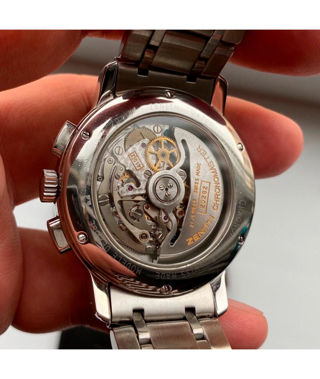 ZENITH Черные часы, фото 5