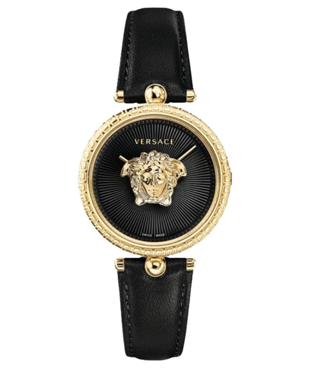VERSACE Черные часы, фото 1