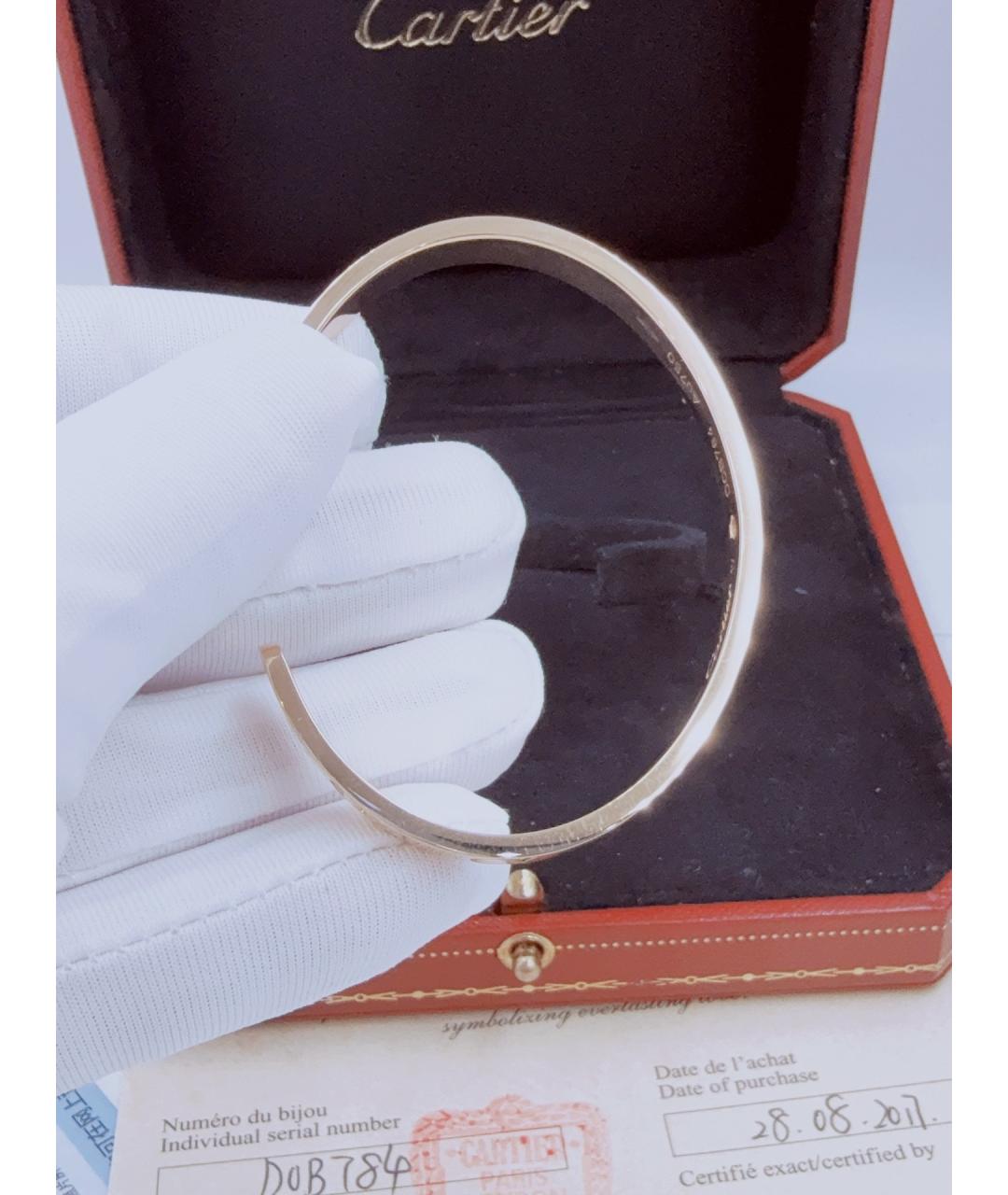 CARTIER Золотой браслет из желтого золота, фото 7