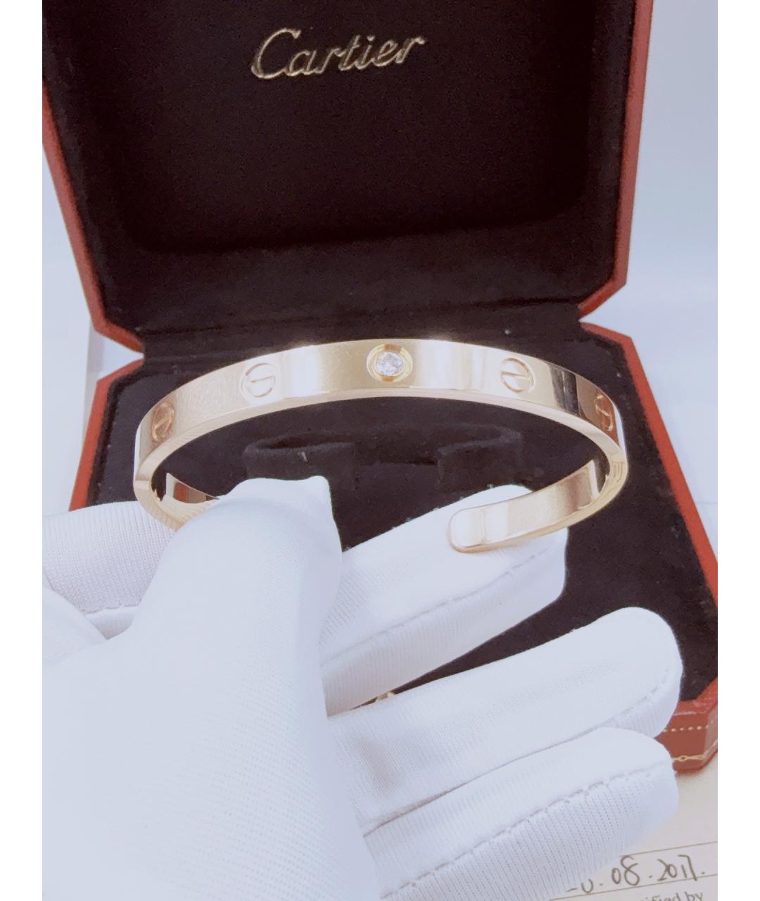 CARTIER Золотой браслет из желтого золота, фото 3