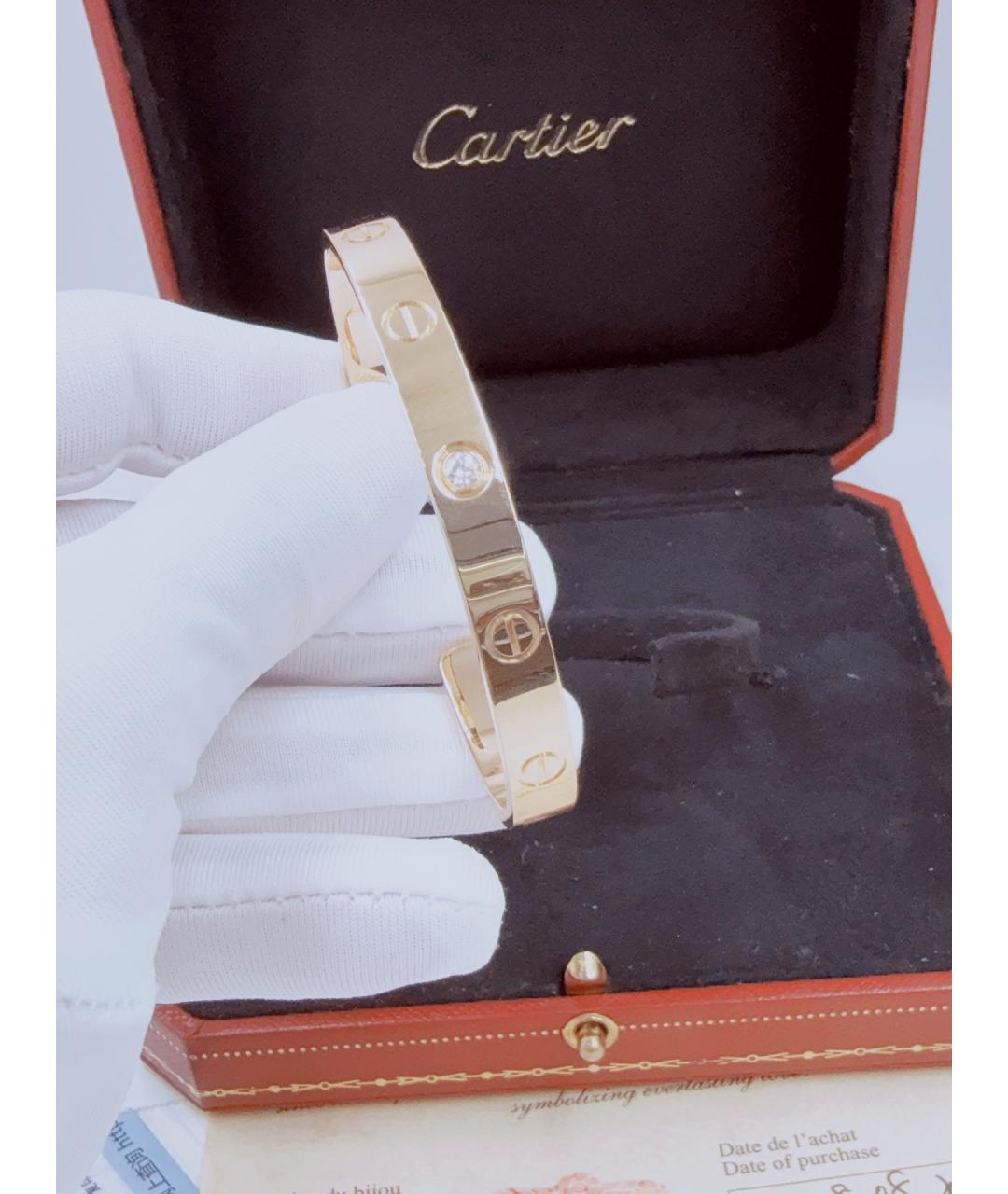 CARTIER Золотой браслет из желтого золота, фото 6