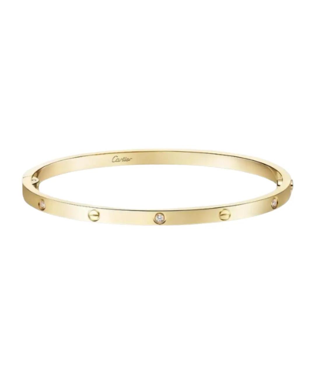 CARTIER Золотой браслет из желтого золота, фото 1