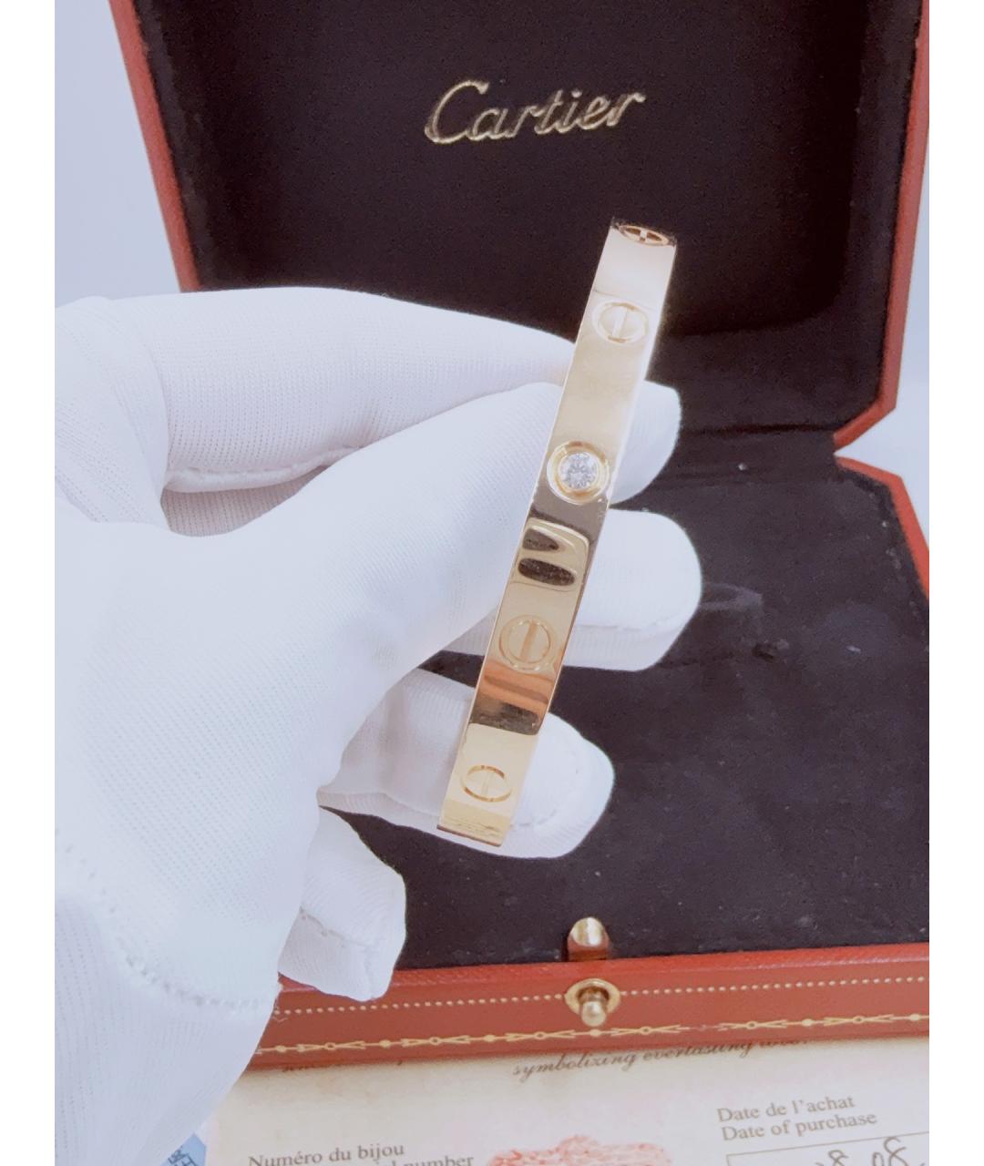 CARTIER Золотой браслет из желтого золота, фото 5