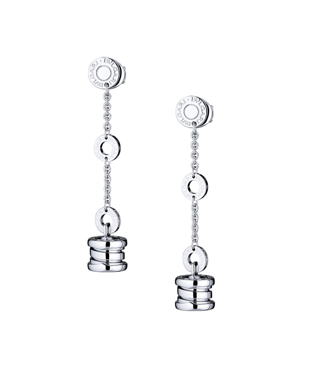 BVLGARI Серьги из белого золота, фото 4