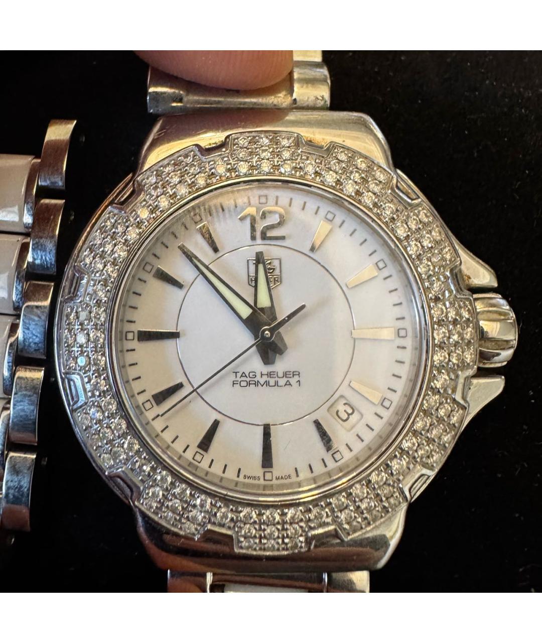 TAG HEUER Белые часы, фото 3