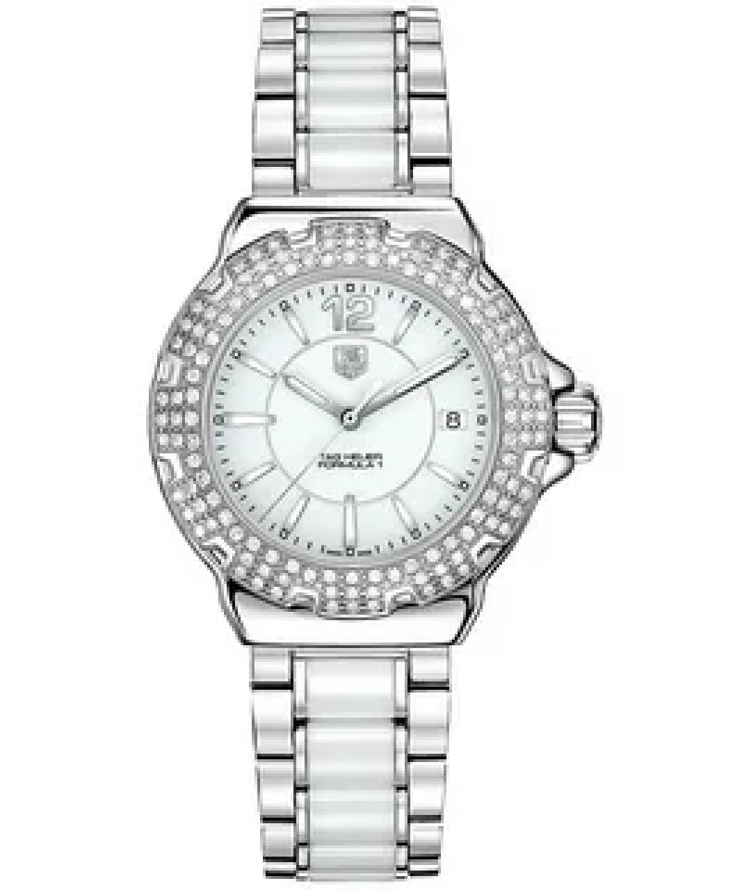 TAG HEUER Белые часы, фото 1
