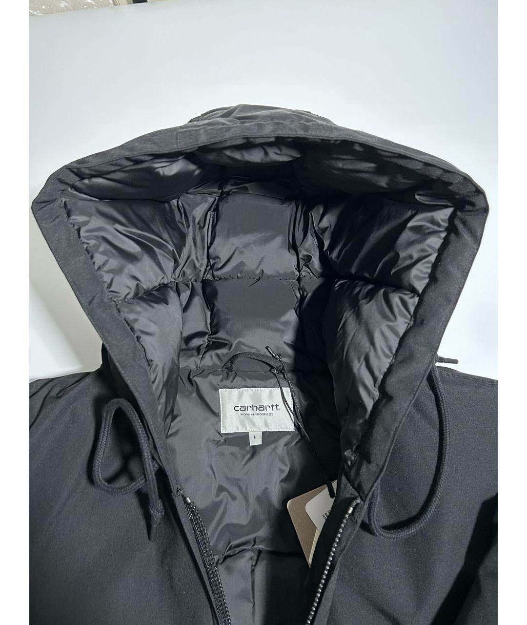 CARHARTT WIP Черная полиэстеровая куртка, фото 4