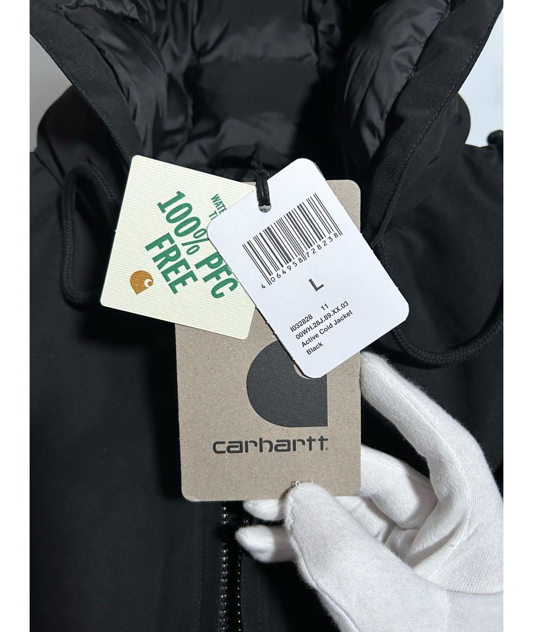 CARHARTT WIP Черная полиэстеровая куртка, фото 5