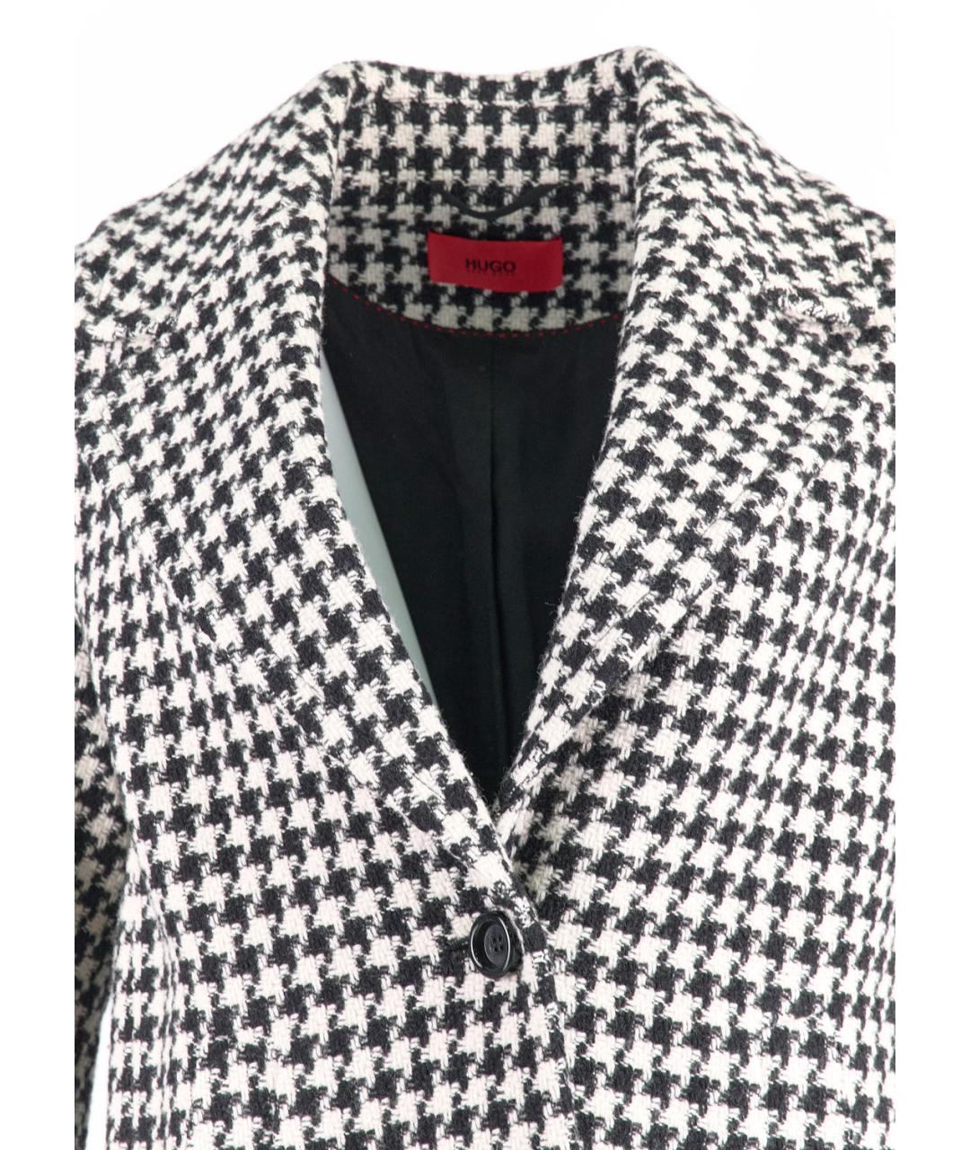 HUGO BOSS Мульти шерстяное пальто, фото 4