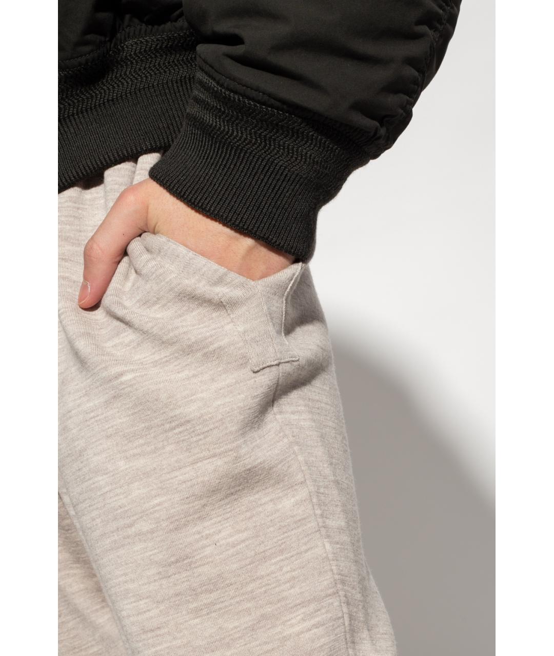 BOTTEGA VENETA Бежевые повседневные брюки, фото 4