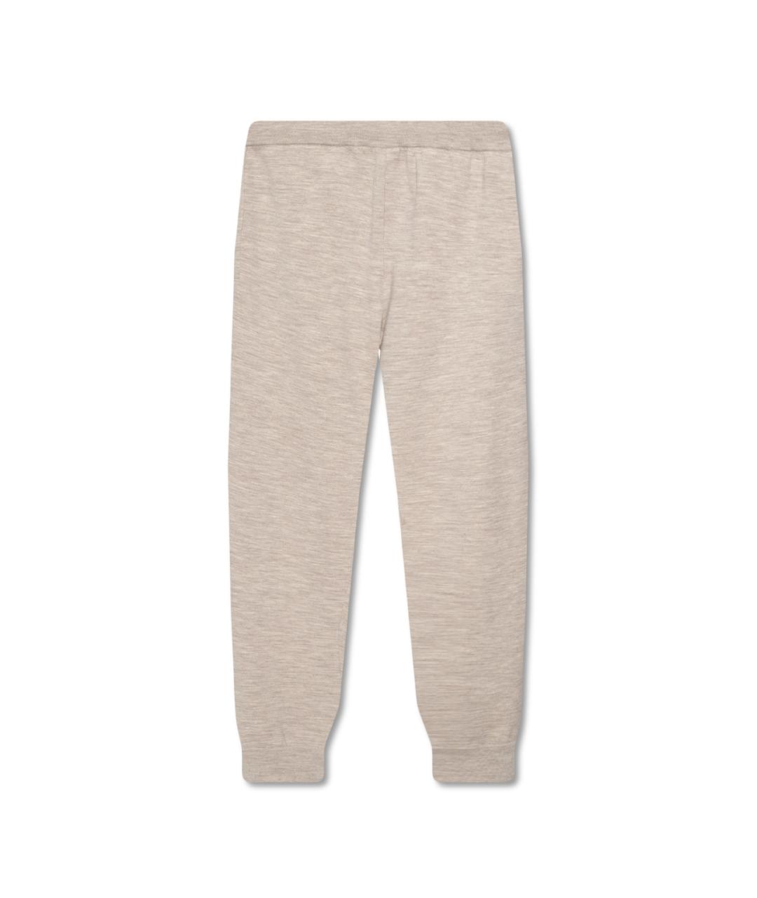 BOTTEGA VENETA Бежевые повседневные брюки, фото 1