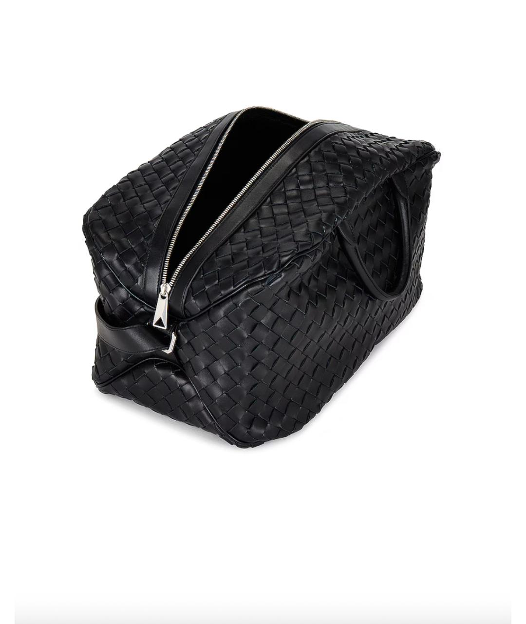 BOTTEGA VENETA Черная сумка на плечо, фото 5