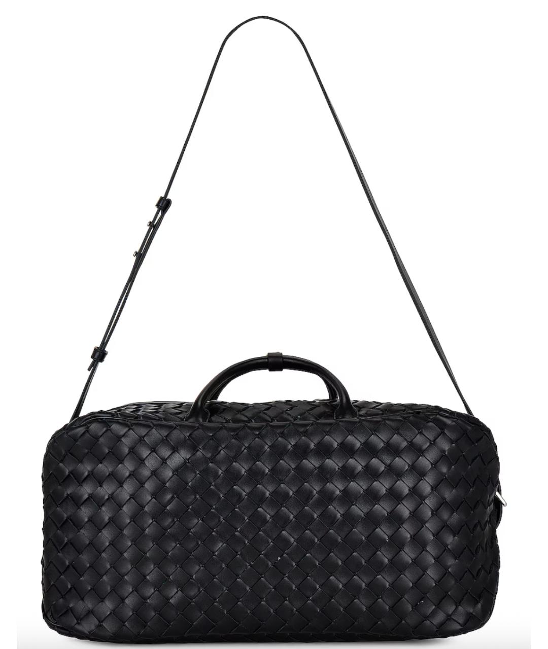 BOTTEGA VENETA Черная сумка на плечо, фото 1