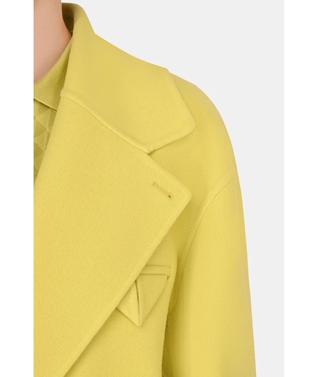 BOTTEGA VENETA Желтое пальто, фото 5
