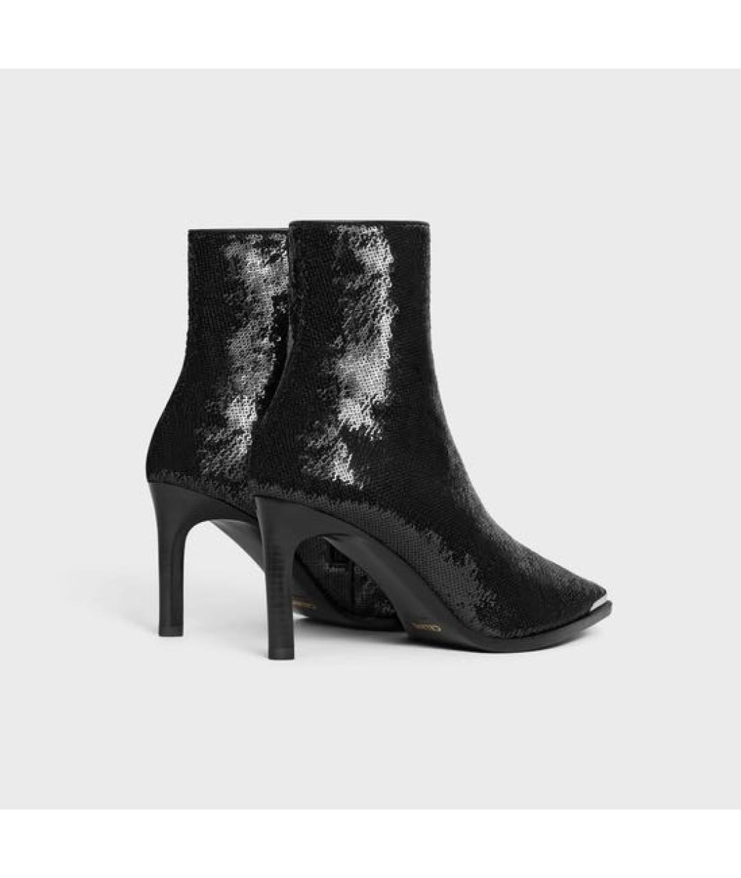 CELINE Черные ботильоны, фото 3