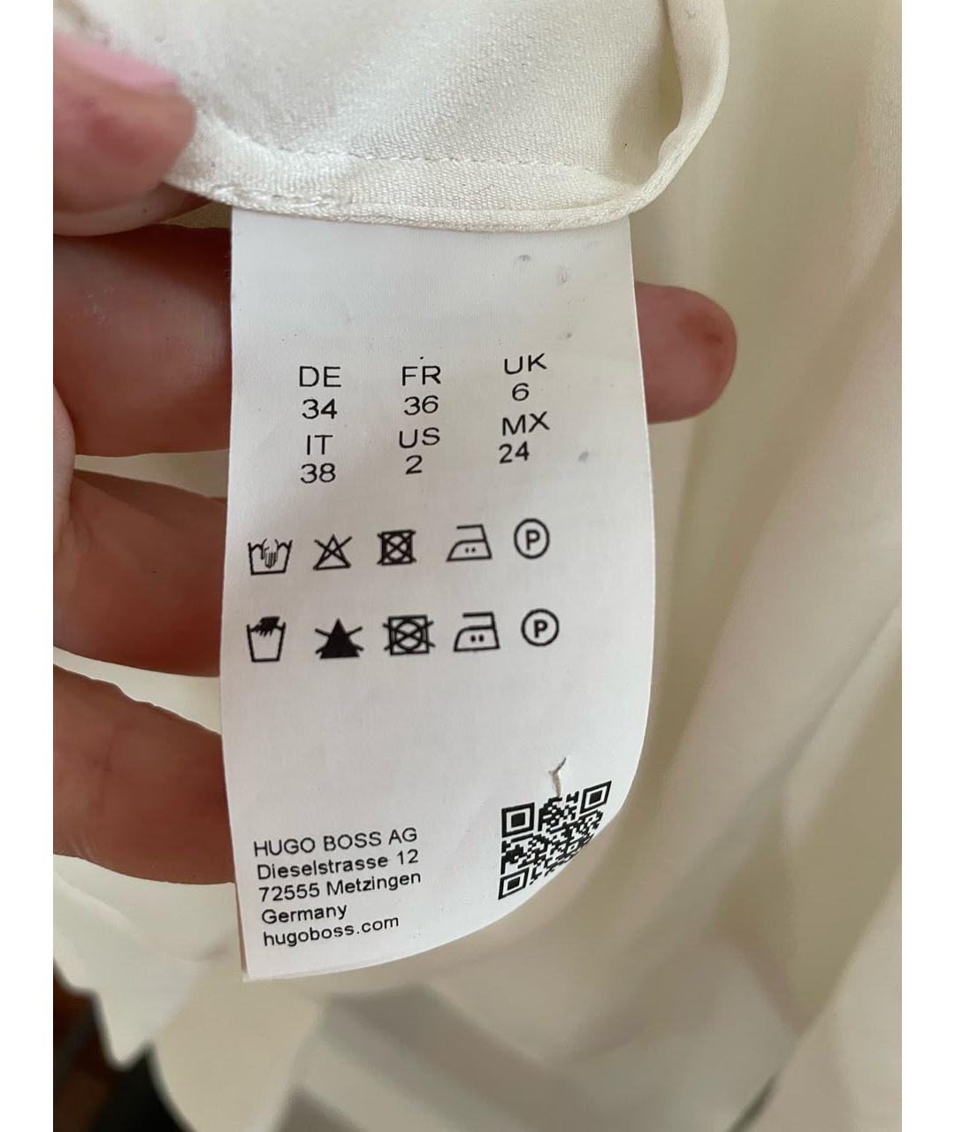 HUGO BOSS Шелковая блузы, фото 5