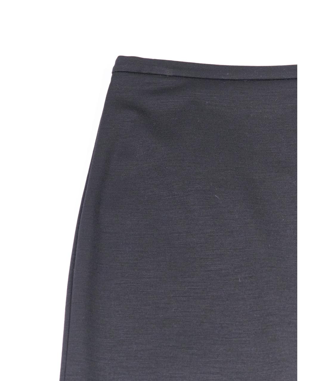 MAX MARA Черная юбка миди, фото 2