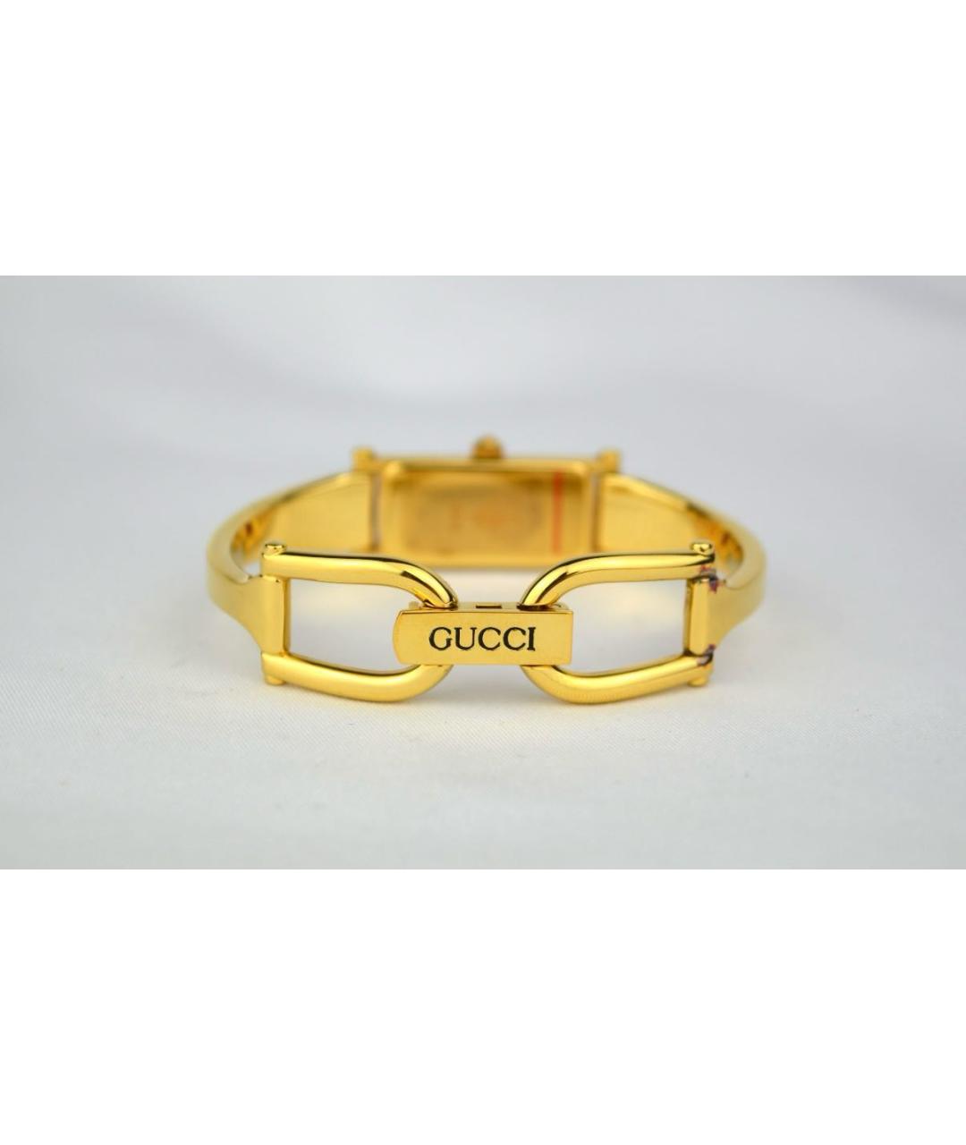 GUCCI Золотые часы, фото 3