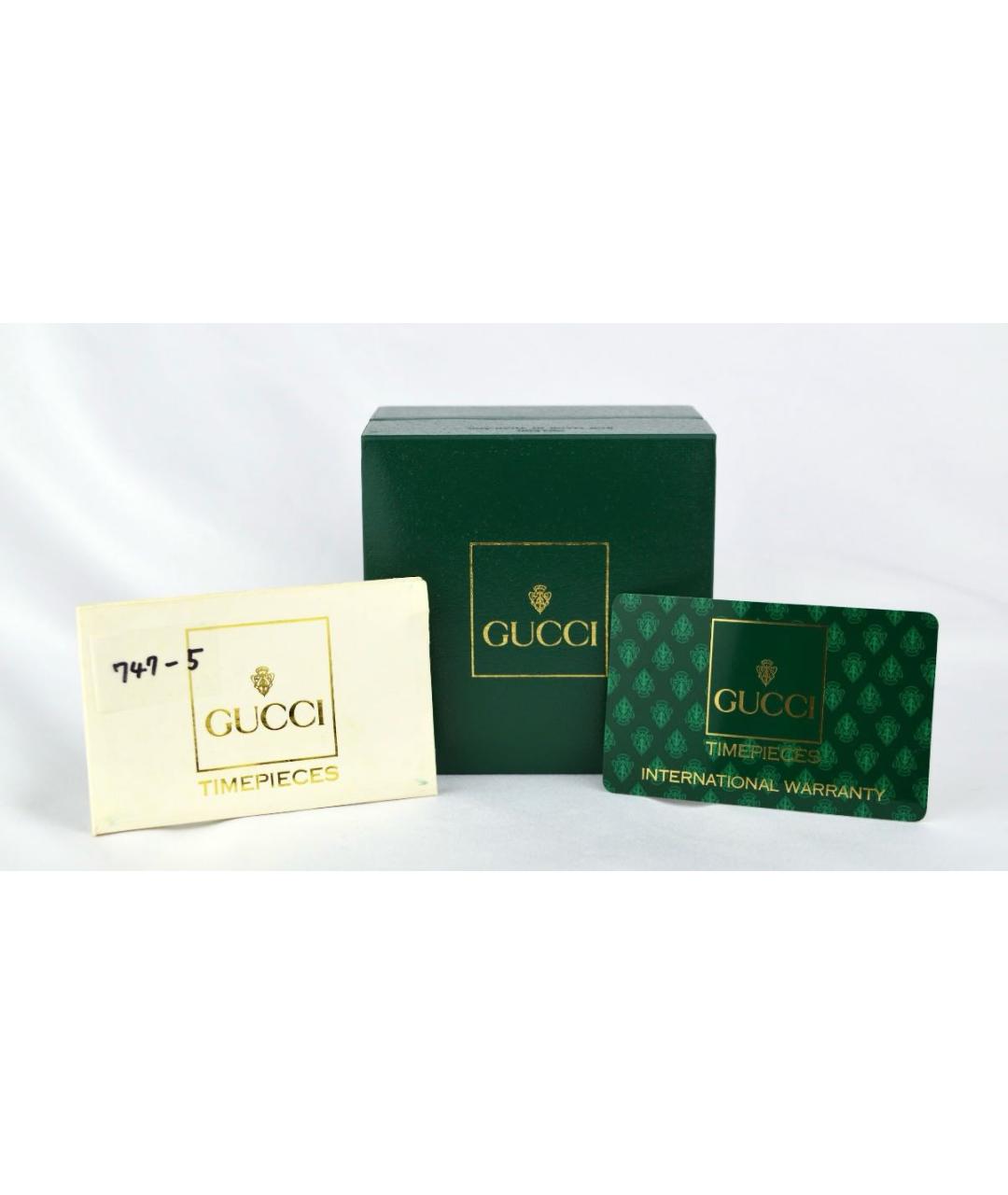 GUCCI Золотые часы, фото 4