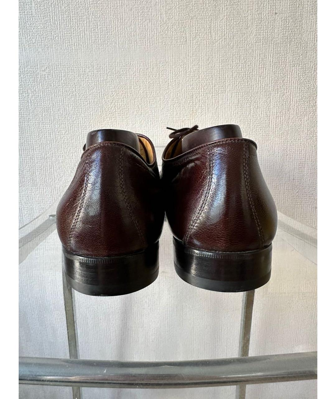 BALLY Коричневые кожаные туфли, фото 3
