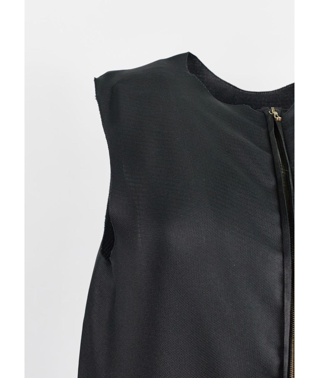 LANVIN Черное шелковое коктейльное платье, фото 2
