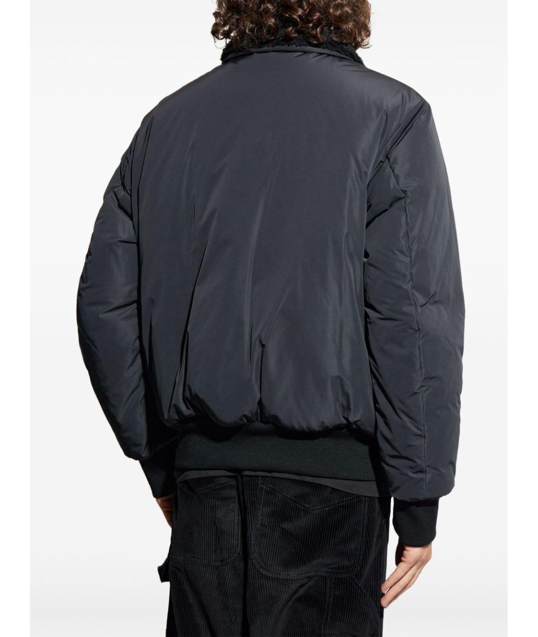MONCLER Антрацитовая полиэстеровая куртка, фото 5