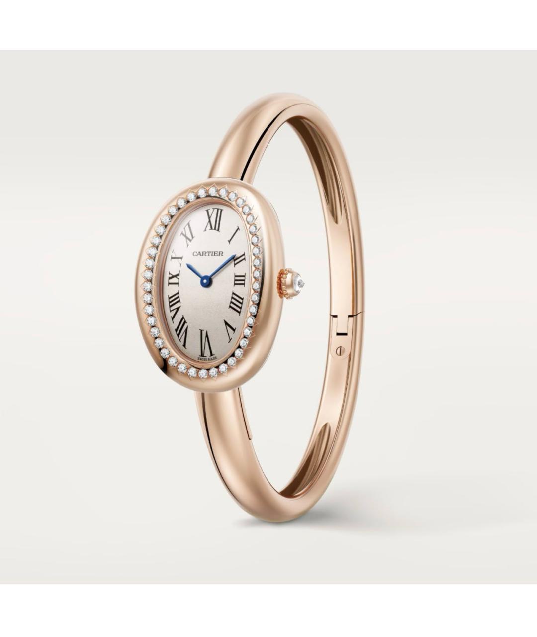 CARTIER Розовые часы из розового золота, фото 2