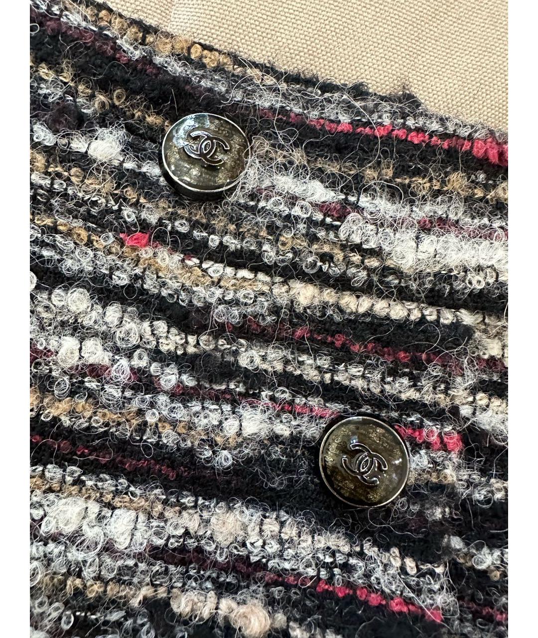 CHANEL Мульти юбка мини, фото 8