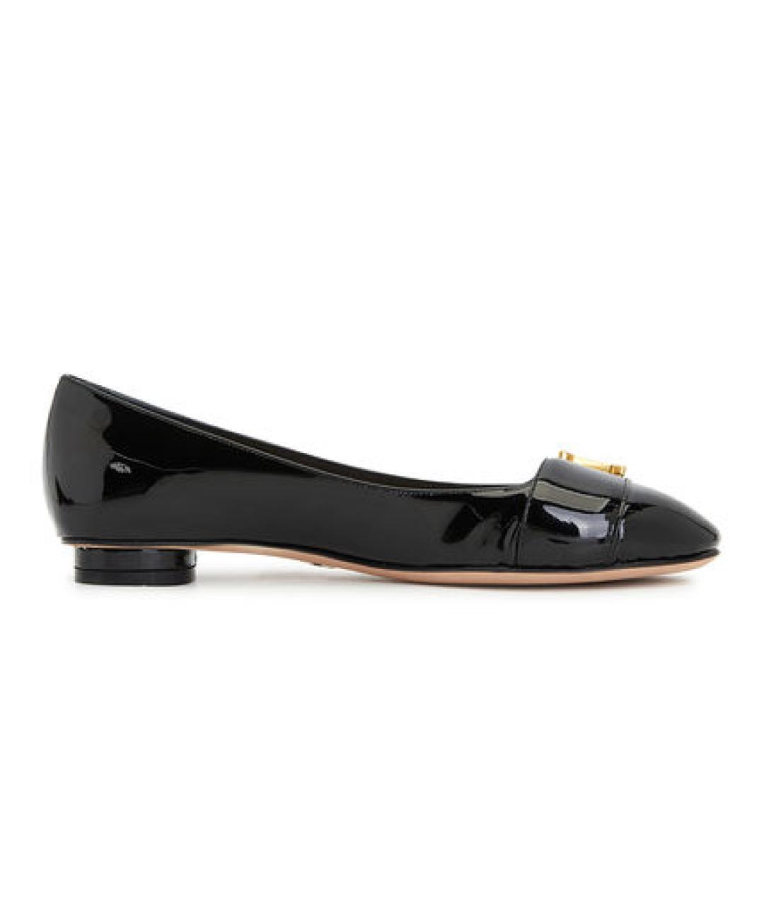 CHRISTIAN DIOR Черные балетки, фото 4