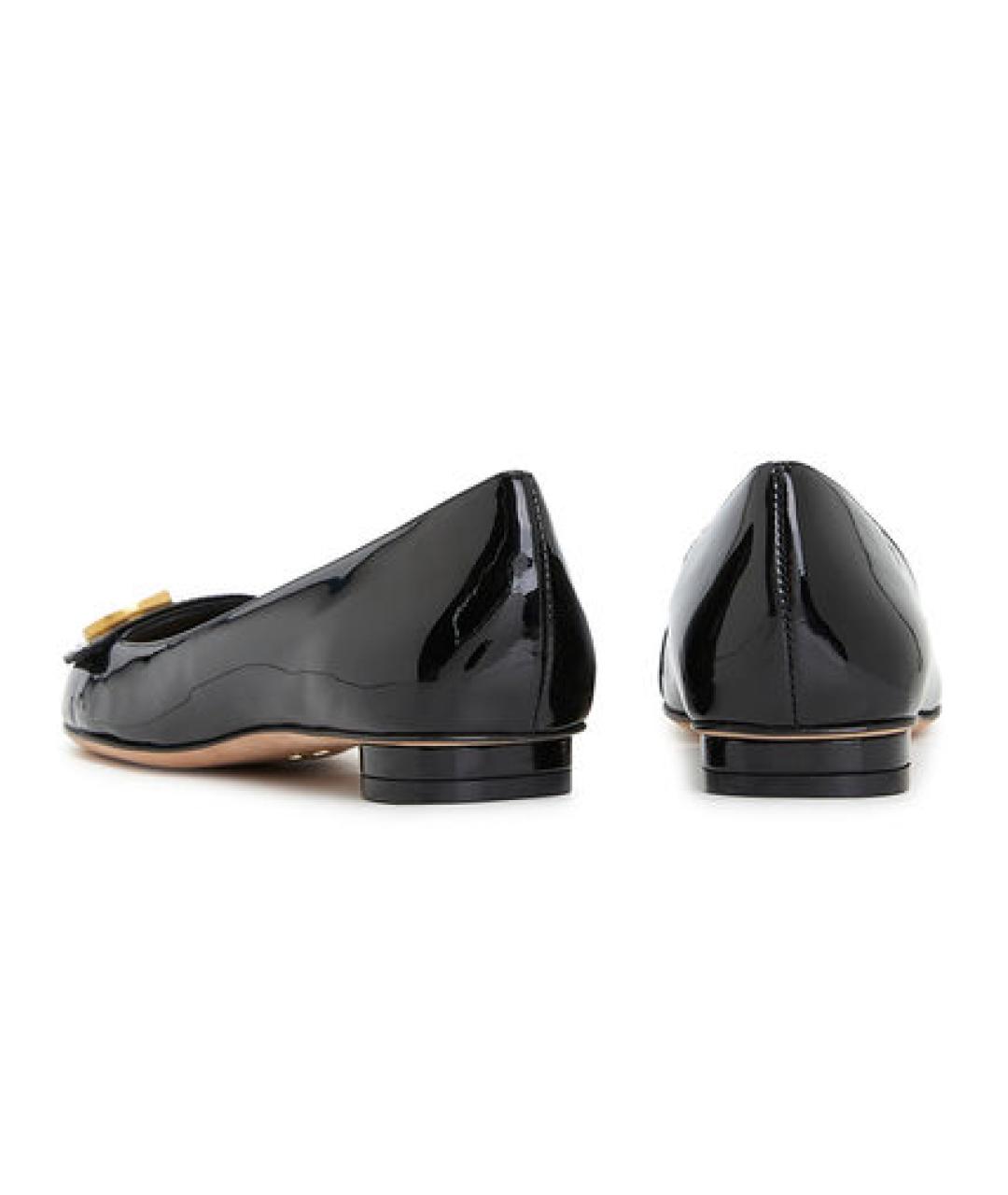 CHRISTIAN DIOR Черные балетки, фото 5