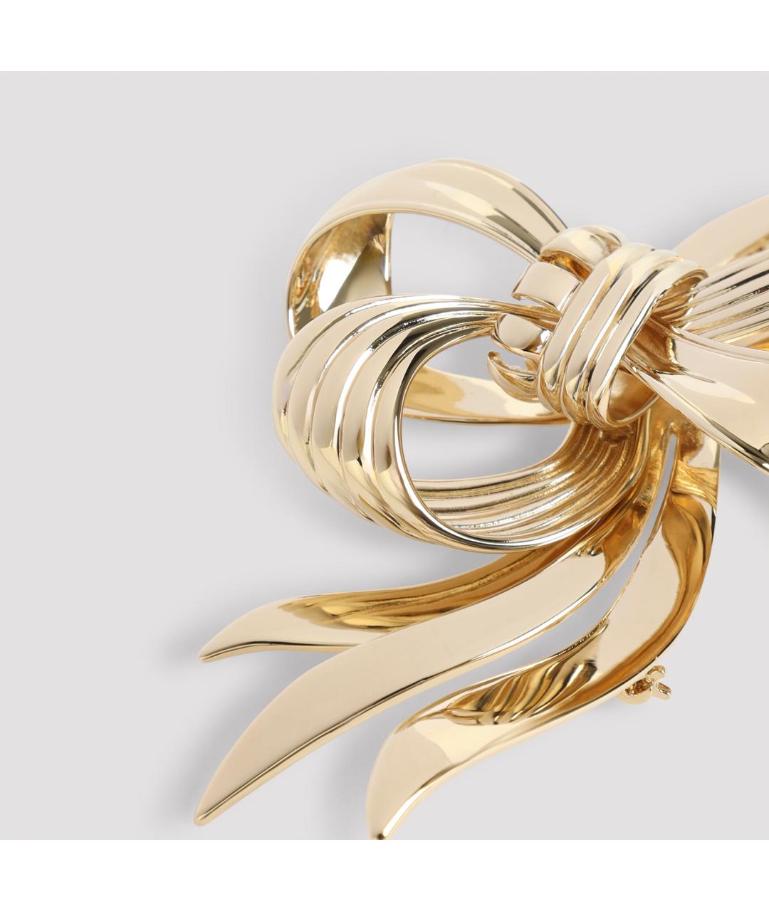 MIU MIU Золотая металлическая булавка / брошь, фото 5