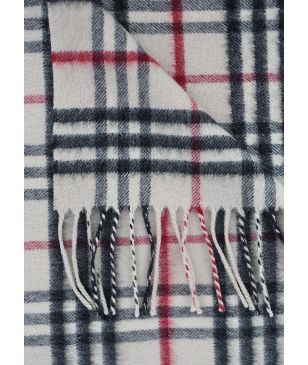 BURBERRY Бежевый кашемировый шарф, фото 2