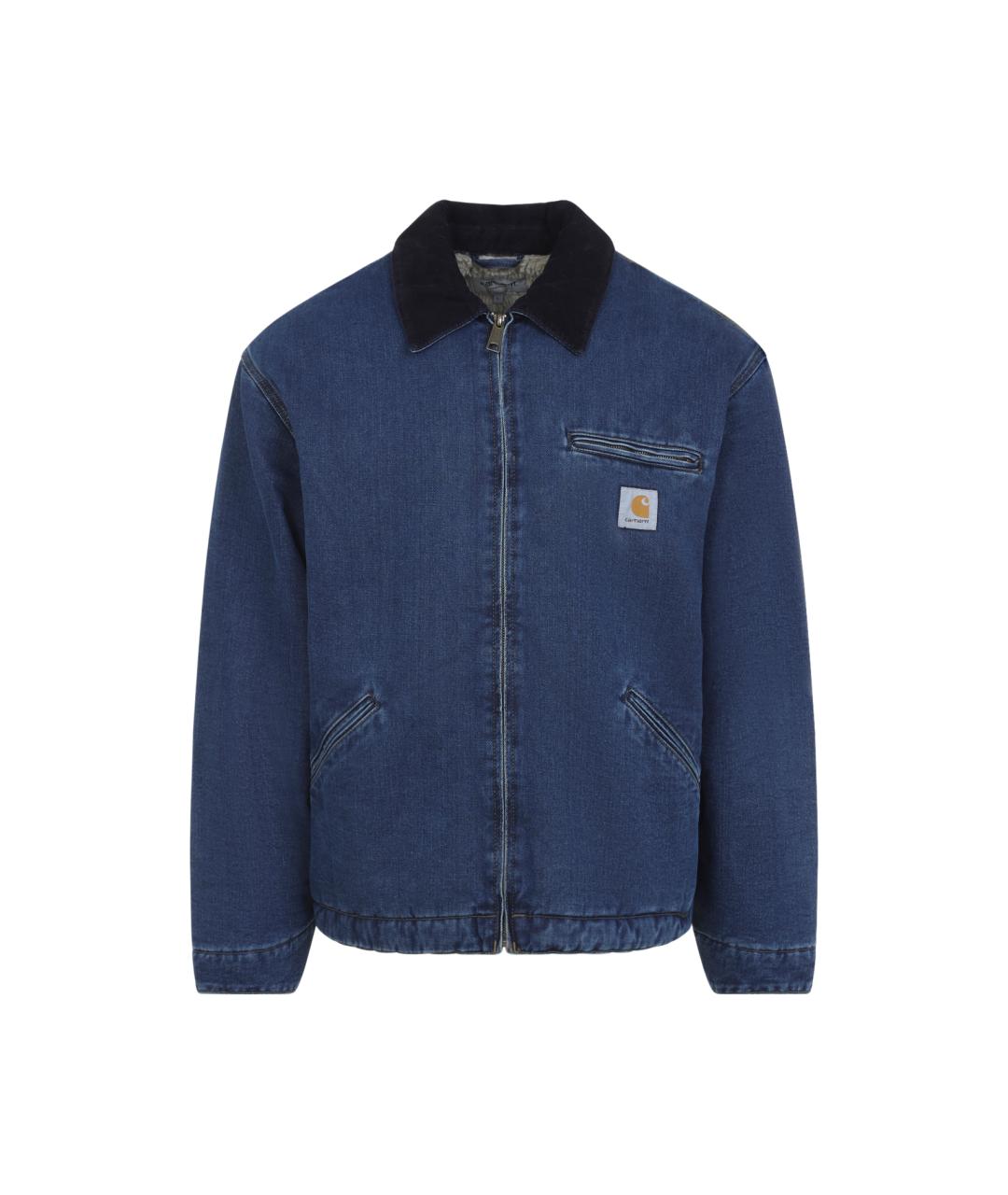 CARHARTT WIP Синяя хлопковая куртка, фото 1