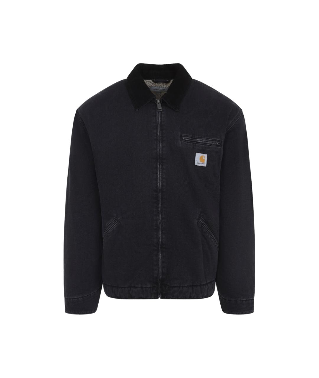 CARHARTT WIP Черная хлопковая куртка, фото 1