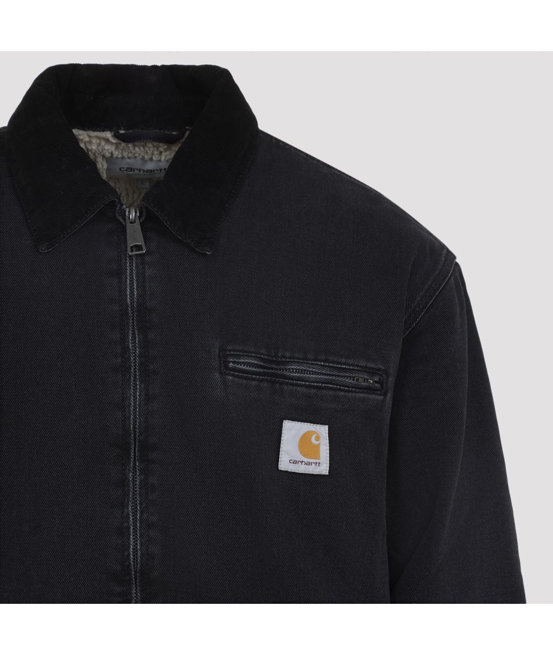 CARHARTT WIP Черная хлопковая куртка, фото 6