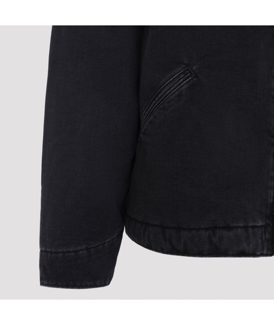 CARHARTT WIP Черная хлопковая куртка, фото 5