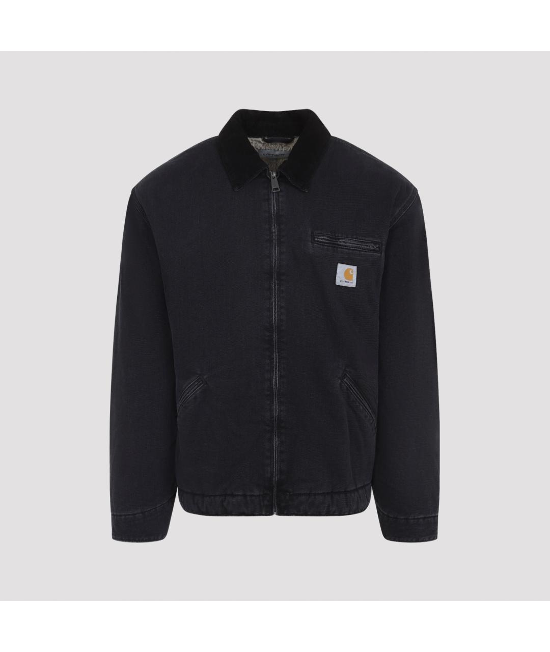 CARHARTT WIP Черная хлопковая куртка, фото 3