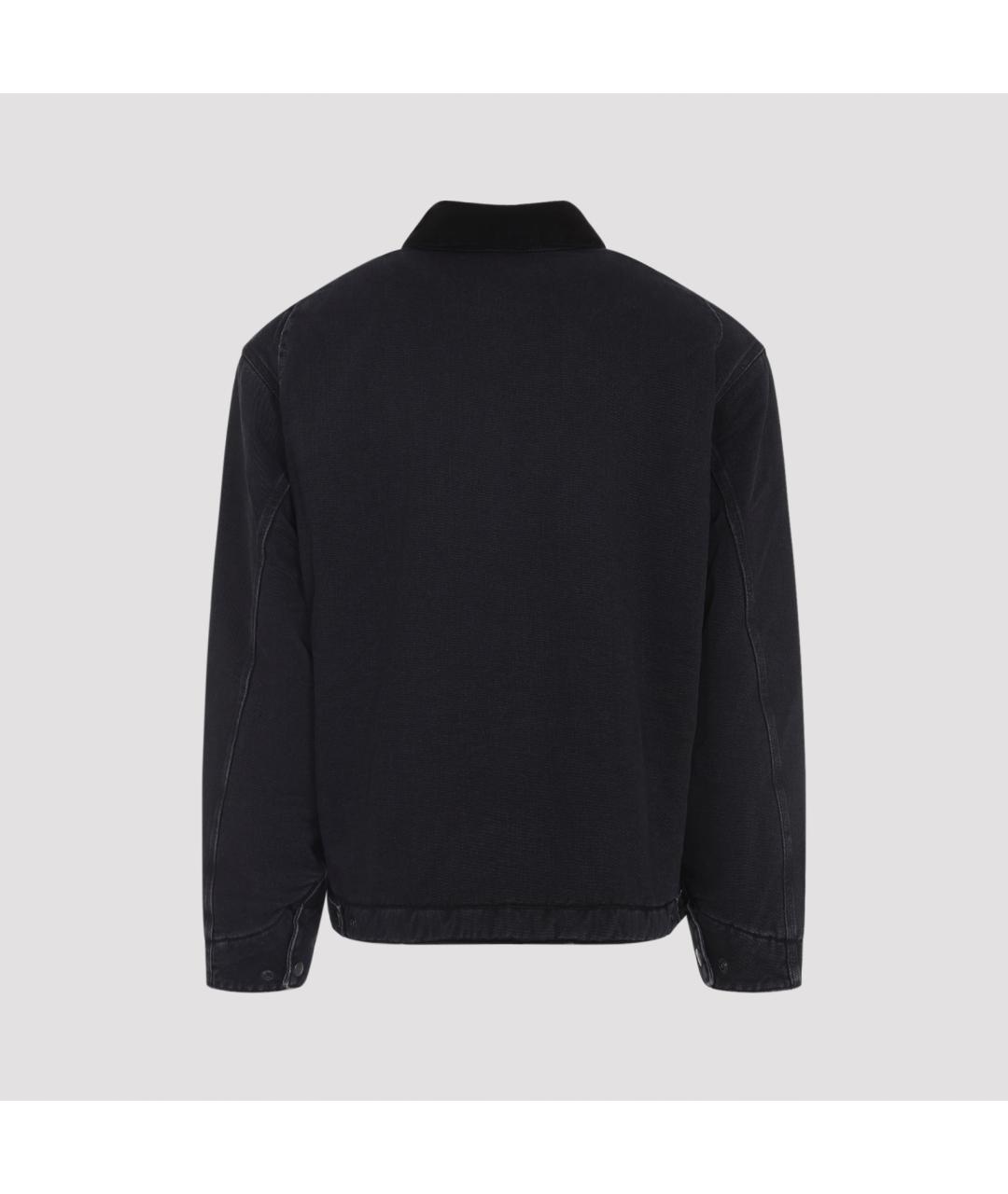 CARHARTT WIP Черная хлопковая куртка, фото 4
