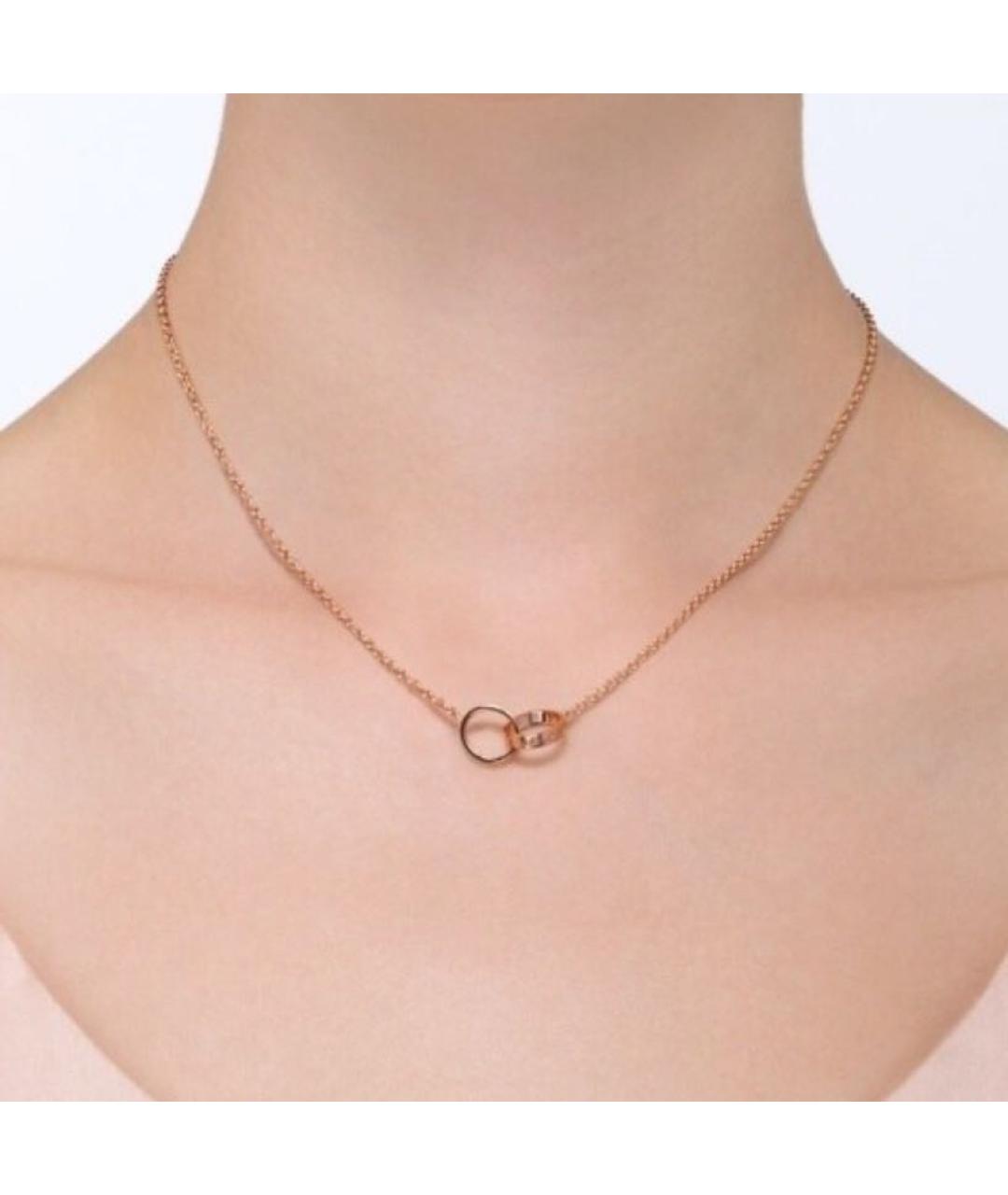 CARTIER Розовая подвеска из розового золота, фото 2