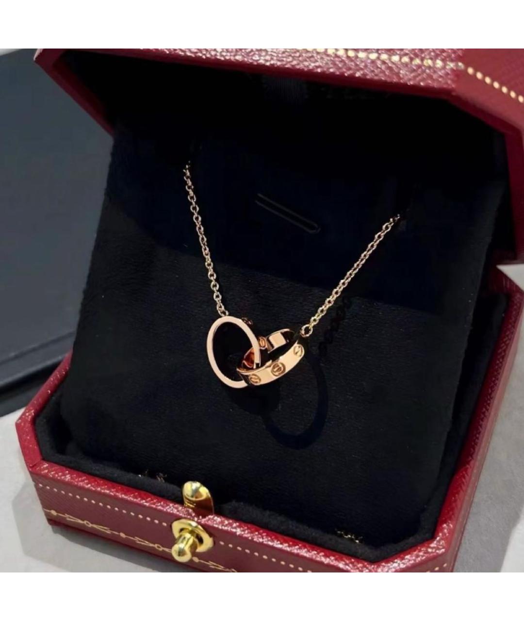 CARTIER Розовая подвеска из розового золота, фото 4