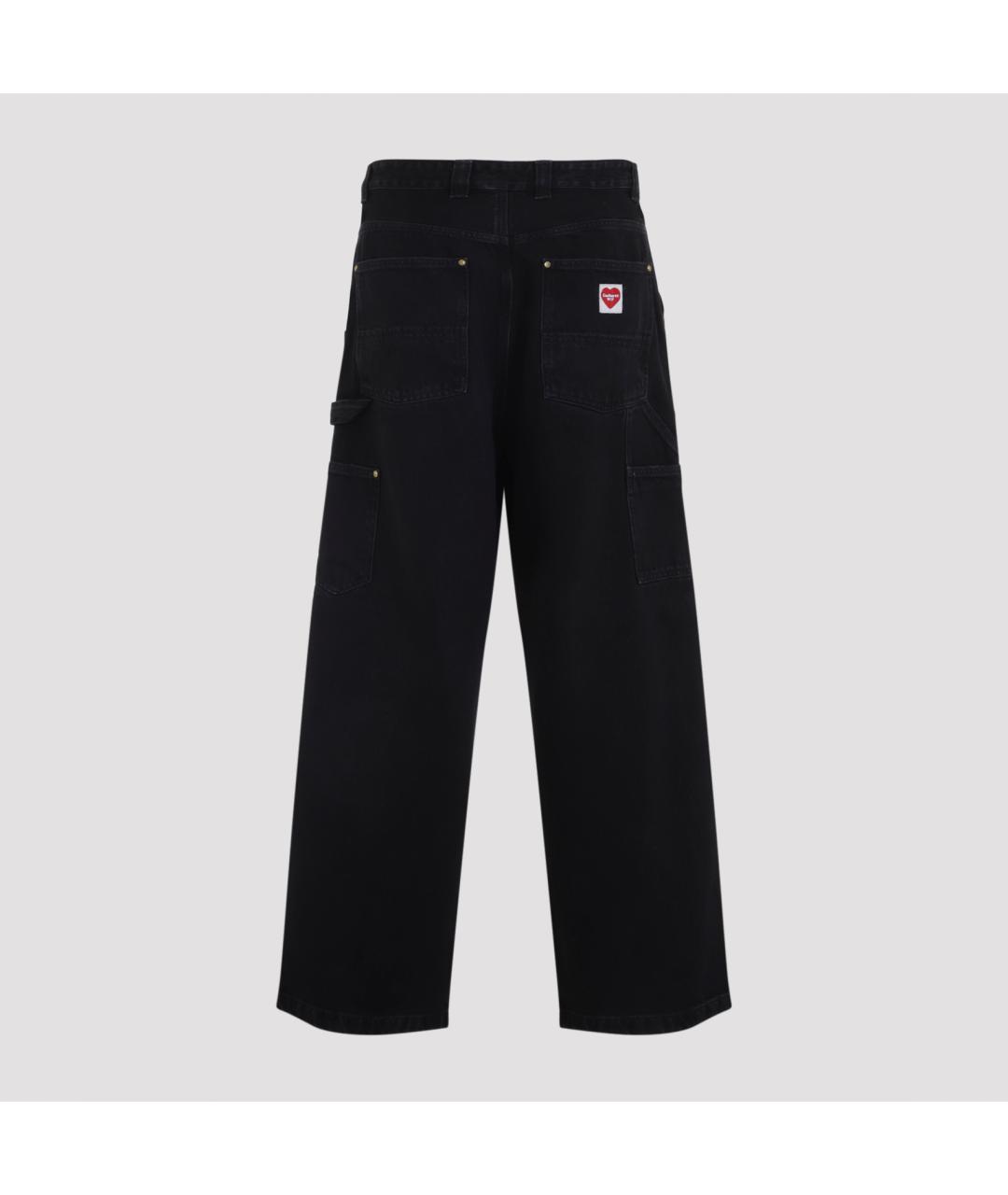 CARHARTT WIP Черные хлопковые повседневные брюки, фото 4