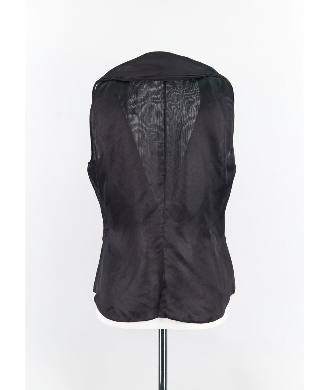 ALEXANDER MCQUEEN Черный жилет, фото 2