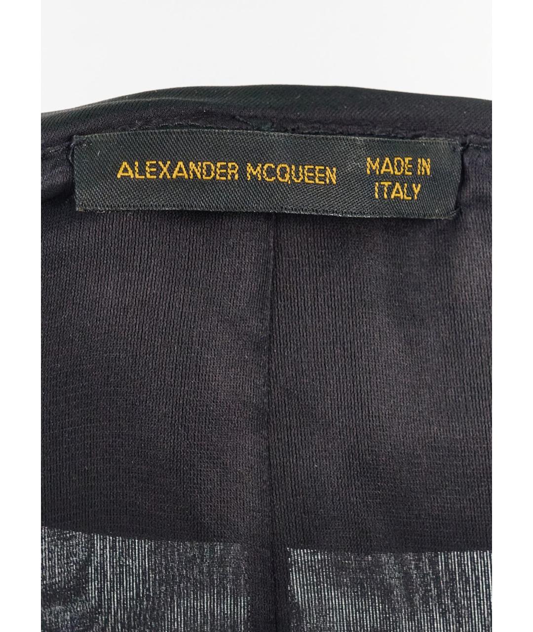ALEXANDER MCQUEEN Черный жилет, фото 3