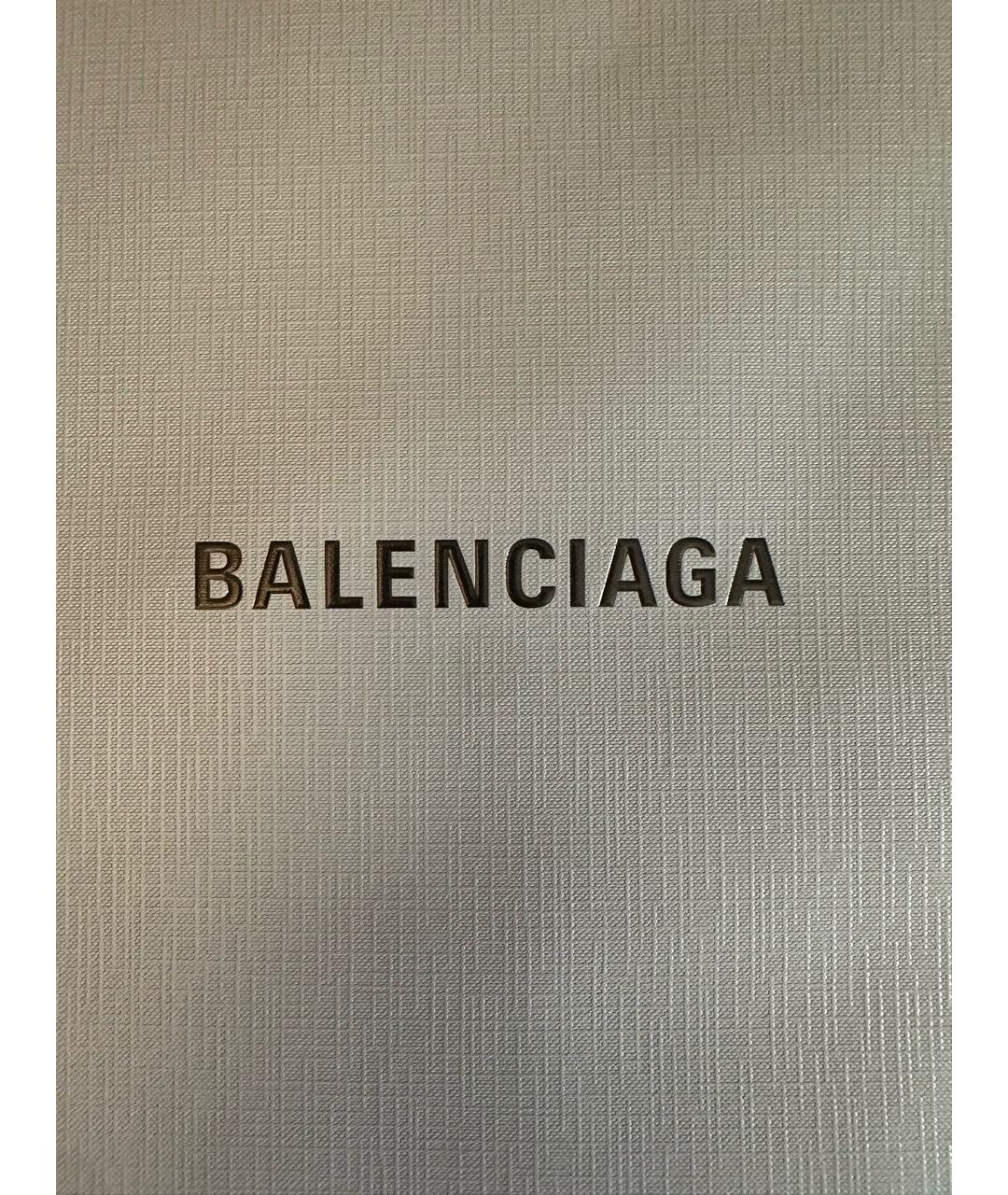 BALENCIAGA Розовая хлопковая футболка, фото 6