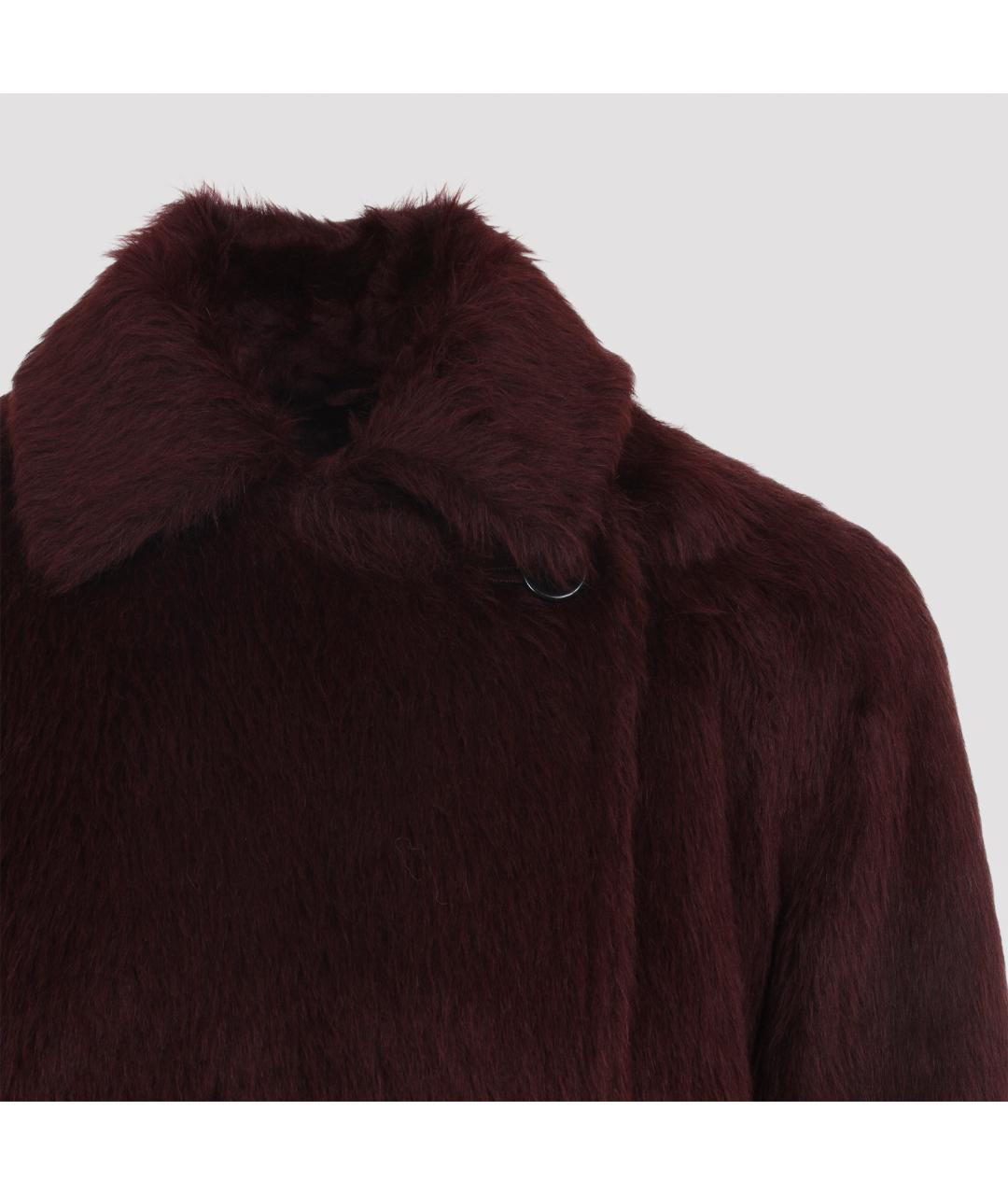 MAX MARA Коричневое шерстяное пальто, фото 7