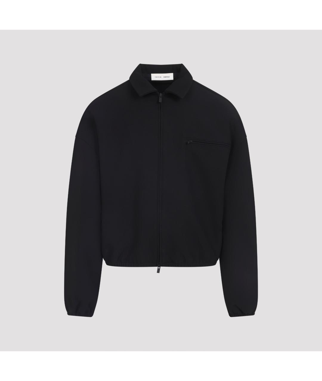 FEAR OF GOD ESSENTIALS Черная полиэстеровая куртка, фото 2