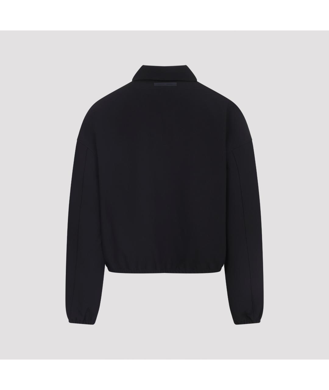 FEAR OF GOD ESSENTIALS Черная полиэстеровая куртка, фото 3